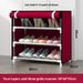 Dustproof Shoe Rack Shoe Cabinet Organizer Multi-Tier Shoe Shelf Storage Rack Small Shoe Rack For Dorms And Home Simple Space-Saving_maomaolike.com