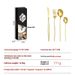 Premium 24-Piece Stainless Steel Cutlery Set Knife Fork Spoon Tableware Elegant Dining Utensil Gift Box Home_maomaolike.com