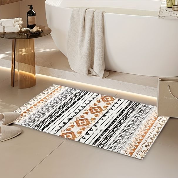 1PC Kitchen Mat Kitchen Entryway Rug Durable Carpet Hallway Mat Machine Washable Suitable For Laundry Rooms & Other Home Decor_maomaolike.com