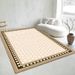 Living Room Rug Large Size Rug Abstract Geometric Pattern Bedroom Rug Plush Pile, Washable Thickened Underlay Bedside Rug Home Decor Rug_maomaolike.com