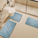 Bathroom Mat Toilet Mat Shower Mat Entrance Rug Absorbent Non-Slip Mat Soft Quick-Dry Machine Washable_maomaolike.com
