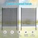 Metal Privacy Fence Panels For Outside, Slatted Privacy Screens With Stand_maomaolike.com