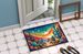 Cactus In Color Doormat Front Door Mat Indoor Outdoor Rugs For Entryway, Non Slip Washable Low Pile, 24H X 36W_maomaolike.com