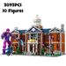 3093pcs X Mutant Academy Mansion Hero Base X-Force Command Center Mutant Showdown Building Block Home Decoration Brick Toy For Gift_maomaolike.com