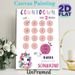 Unicorn Themed Countdown Painting Poster, Soft Watercolor Style Poster, Pastel-colored Countdown Chart With Cute Unicorn, Practical Tool For Counting_maomaolike.com