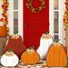 5 Large Farmhouse Thanksgiving Autumn Decorations, Wooden Autumn Signs - Country Farmhouse Style, Thanksgiving Pumpkin Harvest Theme, Standing Decorations, Thanksgiving Home Decor, Autumn Holiday Arra_maomaolike.com