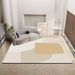 Living Room Rug Large Size Gorgeous Gold Frame Design Bedroom Rug Plush Thickened Machine Washable Thickened Underlay Interior Decorative Rug_maomaolike.com