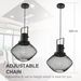Industrial Pendant Light Fixtures With Adjustable Hanging Chain, Black_maomaolike.com
