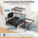 GSlife Large 2 Tier Dish Drying Rack - Expandable Over Sink & Counter Use_maomaolike.com