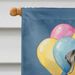 Great Dane Happy Birthday House Flag Large Porch Sleeve Pole Decorative Outside Yard Banner Artwork Wall Hanging, Polyester, House Size, Multicolor_maomaolike.com