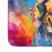 Bernese Mountain Dog Hippie Dawg Memory Foam Kitchen Mat Machine Washable Anti-Fatigue Mat Cushion Comfort Bath Mat Or Kitchen Rug_maomaolike.com