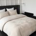 Light Luxury Simple Jacquard Matte Quilt Set Full Size_maomaolike.com