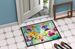 Orchids In Watercolor Doormat Front Door Mat Indoor Outdoor Rugs For Entryway, Non Slip Washable Low Pile, 24H X 36W_maomaolike.com