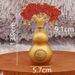 Money Hundred Blessings Wealth Character Gourd Fortune Decoration Home Prosperity Tree Ornament Metal Craft_maomaolike.com