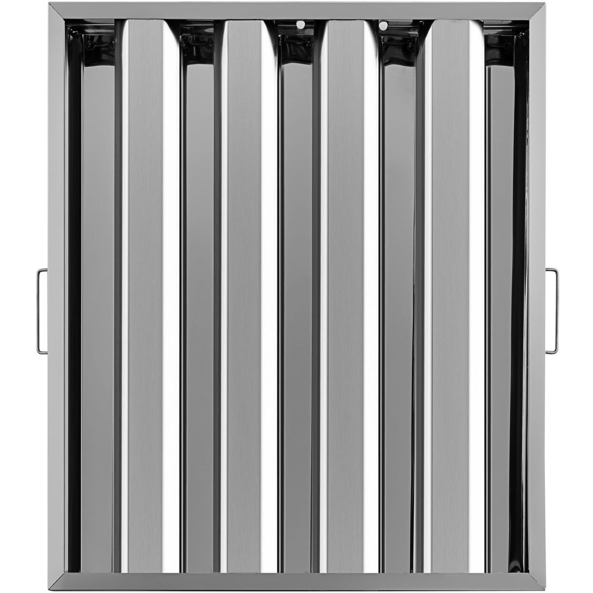 VEVOR Pack Of 6 Hood Filters 19.5W X 24.5H Inch, 430 Stainless Steel 4 Grooves Commercial Hood Filters, Range Hood Filter For Grease Rated Commercial Kitchen Exhaust Hoods_maomaolike.com