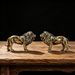 Brass Lion Figurine Tea Pet Statue Craft, Decorative Bronze Ornament For Household Desk And Office Interior Decoration
_maomaolike.com