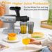 IAGREEA Horizontal Slow Juicer, An Electric Juicer For Fruits And Vegetables, Has A Reverse Function, Easy To Clean, Suitable For Daily Juice And Vegetable Juice Extraction_maomaolike.com