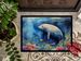 Manatee Doormat Front Door Mat Indoor Outdoor Rugs For Entryway, Non Slip Washable Low Pile, 24H X 36W_maomaolike.com