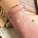 Winter gloves ladies windproof warm light touch screen winter outdoor riding and driving de velvet fabric embroidery_maomaolike.com