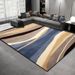 Living Room Rug,Large Rug,Oversized, Gold Leaves Design,Bedroom Rug,Soft And Thick, Machine Washable, Thickened Rug, Bedside Rug,Decorative Indoor Rug_maomaolike.com