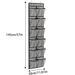 Multi-compartment Mesh Pocket Wardrobe Shoe Hanging Leather Shoes Sneakers Miscellaneous Storage Bag_maomaolike.com