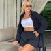 Women's Clothing ladies long-sleeved shorts loose casual women's clothing two-piece suit_maomaolike.com