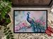 Peacock Doormat Front Door Mat Indoor Outdoor Rugs For Entryway, Non Slip Washable Low Pile, 24H X 36W_maomaolike.com