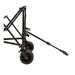 Collapsible Foldable Extended Wagon,480lbs Weight Capacity, Heavy Duty Folding Utility Garden Cart With Big All-Terrain Beach Wheels & Drink Holders,Side Pocket And Brakes, Black_maomaolike.com