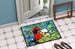 Market Day Doormat Front Door Mat Indoor Outdoor Rugs For Entryway, Non Slip Washable Low Pile, 24H X 36W_maomaolike.com