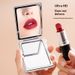 Square Plastic Double Sided Standing Makeup Mirror, Mini Portable Handheld Compact Mirror, Beauty Vanity Mirror For Student Dorm Home Daily Dressing
_maomaolike.com