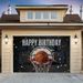 Basketball Happy Birthday Party Banner - 2D Flat Polyester Backdrop, Wall Hanging Photo Props, Party Decor_maomaolike.com