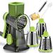 Manual Rotary Vegetable Slicer Multi-Function Cheese Grater & Food Chopper For Slicing Shredding - Ergonomic Kitchen_maomaolike.com