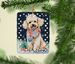 Poodle Christmas Porcelain Ornament Christmas Tree Hanging Decorations For Home Christmas Holiday, Rectangle, Gift, Multicolor_maomaolike.com