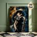 Jazz Saxophonist Painting Poster, Rich Textured Impasto-style Musician Portrait Poster, Artistic Musical-themed Decor Ideal For Music Studio, Living_maomaolike.com