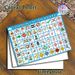 Communication Board Painting Poster, Vibrant Cartoon-style Visual Communication Poster, Practical Visual Aid To Support Daily Communication, Ideal For_maomaolike.com