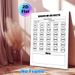 $1000 In 30 Days Saving Challenge Painting Poster, Minimalist Black-and-White Poster, Practical Saving Tracker To Monitor Progress, Suitable For Home_maomaolike.com