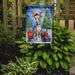 Whippet Christmas Reindeer Garden Flag Mailbox Flag Decorative Yard Flag Banner Outside Patio Artwork Yard Flower Beds, Garden Size, Multicolor_maomaolike.com