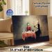 Surreal Dinner Party Painting Poster, Eerie Surrealist Mysterious Dining Scene Poster, Unique Artistic Decor Ideal For Home Gallery, Living Room_maomaolike.com