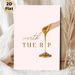 "Worth The Rip" Inspirational Quote Painting Poster, Elegant Glossy Gold Drip Design Poster, Stylish Motivational Wall Decor Suitable For Bedroom And_maomaolike.com