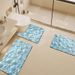 Bathroom Mat Toilet Mat Shower Mat Entrance Rug Absorbent Non-Slip Mat Soft Quick-Dry Machine Washable_maomaolike.com