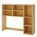 Desktop Bookshelf With 7 Open Cubbies And 3 Adjustable Shelves 2 Anti-toppling Kits For Computer Desk, Writing Desk, Vanity Table, Coffee Bar_maomaolike.com