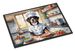 Greater Swiss Mountain Dog The Chef Doormat Front Door Mat Indoor Outdoor Rugs For Entryway, Non Slip Washable Low Pile, 24H X 36W_maomaolike.com