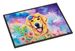 Yellow Labrador Hippie Dawg Doormat Front Door Mat Indoor Outdoor Rugs For Entryway, Non Slip Washable Low Pile, 24H X 36W_maomaolike.com