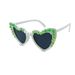 Unisex Fashion Round Diamond Studded Sunglasses Sun Protection Sunglasses Outdoor Rhinestone Glasses_maomaolike.com