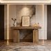 Console Table, Wooden Entryway Table Foyer Stand_maomaolike.com