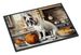 Boxer Fall Kitchen Pumpkins Doormat Front Door Mat Indoor Outdoor Rugs For Entryway, Non Slip Washable Low Pile, 24H X 36W_maomaolike.com