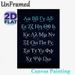 Greek Alphabet Painting Poster, Gradient-colored Greek Letters On Starry Sky Poster, Useful For Learning Greek Alphabet, Ideal For Study Room And Home_maomaolike.com