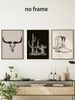 Contemporary Realism Style, American Cowboys, Cacti, Leather Boots, Home Décor Paintings, Wall Art Posters, Living Room Sofa Backdrop Artwork_maomaolike.com
