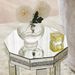 Mirrored Octagon End Table With Crystals Inlay, 2-Tier Modern Small Sofa Table With Storage, Silver Accent Side Table For Living Room, Bedroom, Coffee, And Small Spaces 13.8W X 13.8D X 21H_maomaolike.com