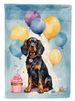 Gordon Setter Happy Birthday Garden Flag Mailbox Flag Decorative Yard Flag Banner Outside Patio Artwork Yard Flower Beds, Garden Size, Multicolor_maomaolike.com